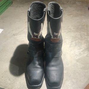 Harley Davidson steal toed boots